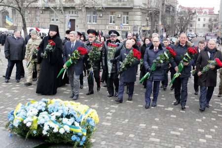 В Одессе отметили День соборности Украины (фоторепортаж)