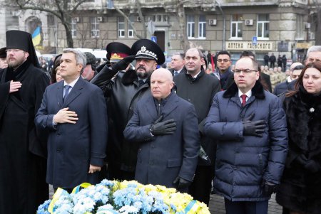В Одессе отметили День соборности Украины (фоторепортаж)