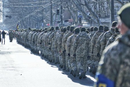 В Одессе военнослужащие почтили память павших бойцов 28-й мехбригады (фото) 