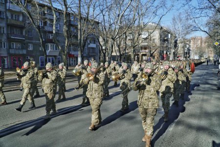 В Одессе военнослужащие почтили память павших бойцов 28-й мехбригады (фото) 