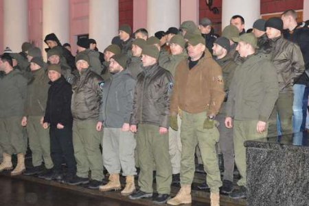 Сотрудники муниципальной охраны несут службу в Одессе (фото)