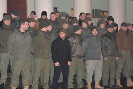 Сотрудники муниципальной охраны несут службу в Одессе (фото)