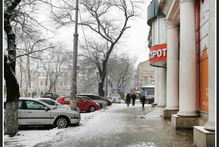 Снег как экзотика нынешней одесской зимы (фоторепортаж)
