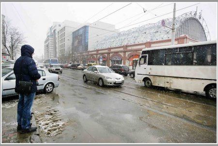 Снег как экзотика нынешней одесской зимы (фоторепортаж)