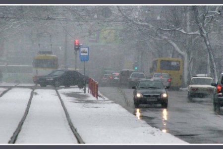 Снег как экзотика нынешней одесской зимы (фоторепортаж)