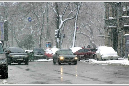 Снег как экзотика нынешней одесской зимы (фоторепортаж)