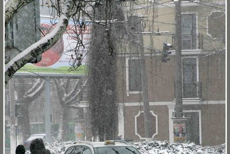 Снег как экзотика нынешней одесской зимы (фоторепортаж)