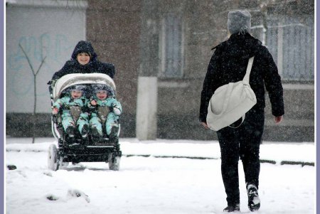 Снег как экзотика нынешней одесской зимы (фоторепортаж)