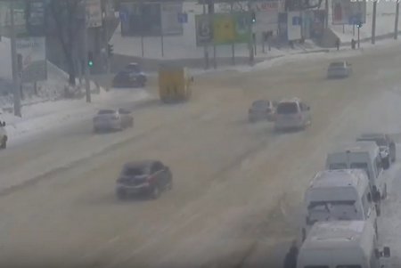 Дорожную обстановку в заснеженной Одессе можно наблюдать онлайн (фото)