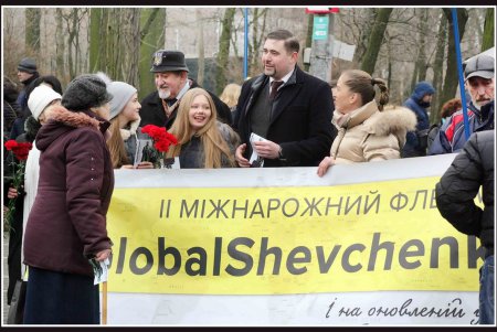 Одесситы отметили годовщину со дня рождения Великого Кобзаря (фоторепортаж)