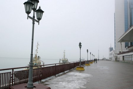 В тумане скрылась милая  Одесса... (фотозарисовка)