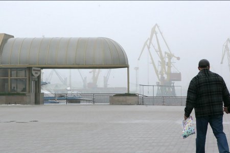 В тумане скрылась милая  Одесса... (фотозарисовка)