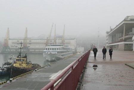 В тумане скрылась милая  Одесса... (фотозарисовка)
