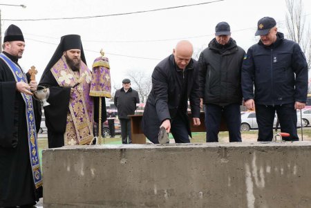 На стражу безопасности и жизни одесситов встанет новое пожарное депо (фото)