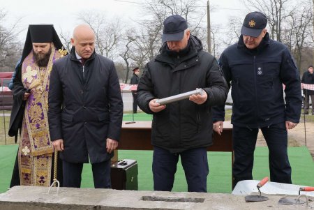 На стражу безопасности и жизни одесситов встанет новое пожарное депо (фото)