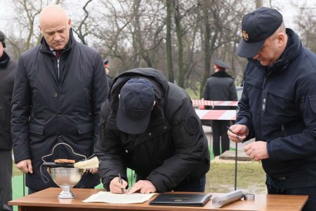 На стражу безопасности и жизни одесситов встанет новое пожарное депо (фото)