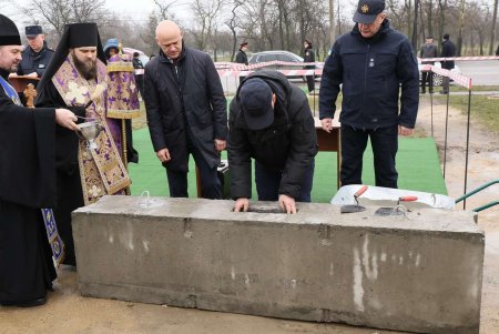 На стражу безопасности и жизни одесситов встанет новое пожарное депо (фото)