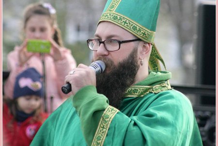  Святой Патрик «погостил» в Городском саду Одессы (фоторепортаж)