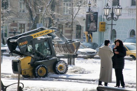 Самый востребованный одессит сегодня — человек с лопатой (фоторепортаж)