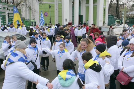 На улицах Одессы танцевали сиртаки (фоторепортаж)