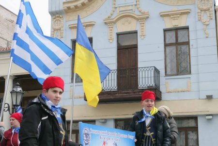На улицах Одессы танцевали сиртаки (фоторепортаж)