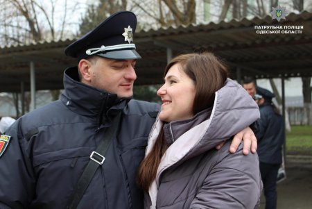 В рядах одесских патрульных молодое пополнение (фото)