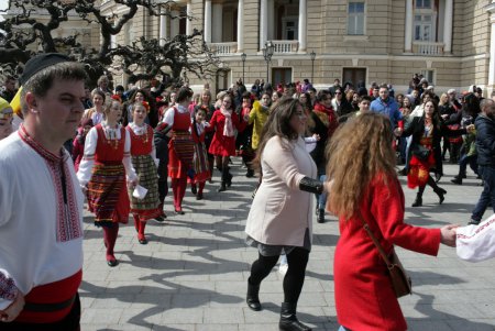 Болгары Одесщины на целый год пообщались с Бабой Мартой (фоторепортаж)