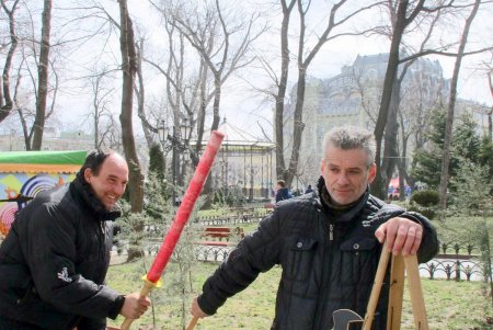 В Одесском Горсаду сегодня стра-а-а-шно смешно (фото)