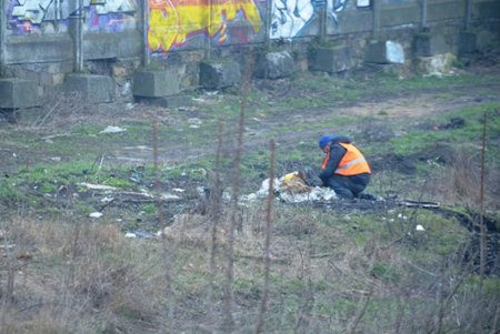 Одесские коммунальщики приводят в порядок железнодорожные и автомобильные въезды в город (фото)