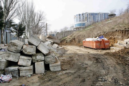 Трасса здоровья готовится взметнуться ввысь (фоторепортаж)