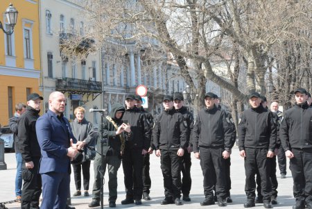 У Одессы появились новые защитники правопорядка