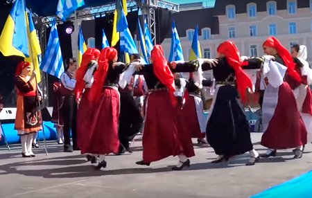 В Одессе отметили пасху в греческих традициях