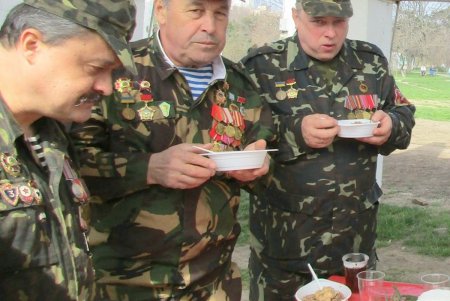 Мэр Одессы принял участие в традиционном фронтовом привале (фото)