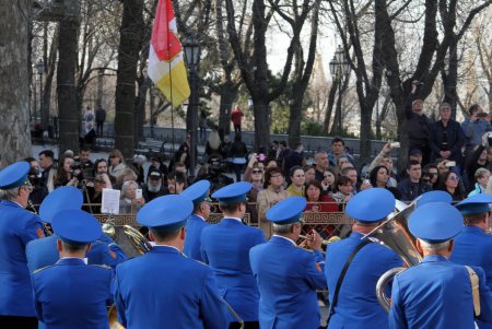 В Одессе сегодня фестивалили духовые оркестры (фото)