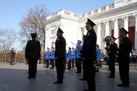 В Одессе сегодня фестивалили духовые оркестры (фото)