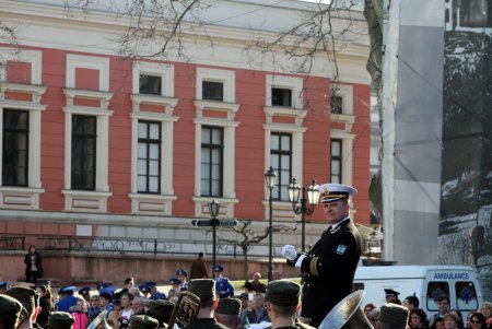 В Одессе сегодня фестивалили духовые оркестры (фото)