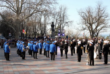 В Одессе сегодня фестивалили духовые оркестры (фото)
