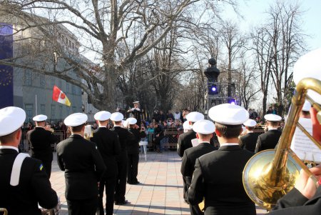 В Одессе сегодня фестивалили духовые оркестры (фото)