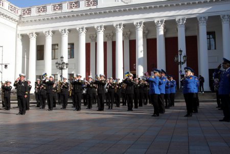 В Одессе сегодня фестивалили духовые оркестры (фото)