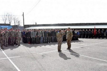 Из Одесской области на военную службу отправилась первая группа призывников