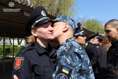  Очередное пополнение в рядах одесских патрульных (фото)