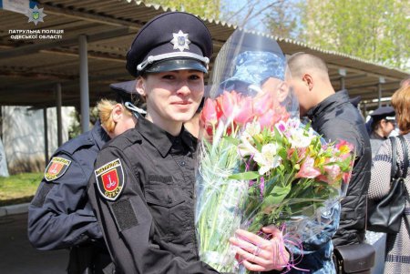  Очередное пополнение в рядах одесских патрульных (фото)