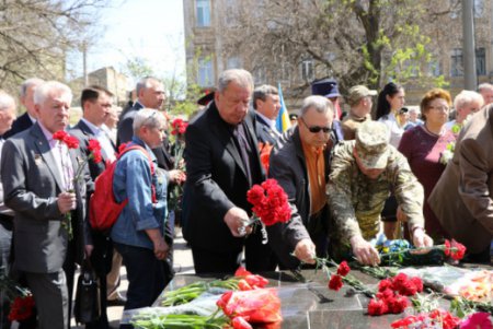 В Одессе вспоминали героев, бросивших вызов  «мирному» атому (фото)