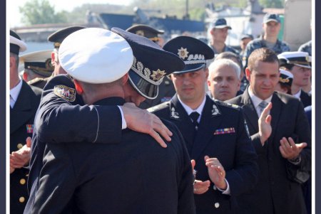 В Одессе торжественно отметили 100-летие Военно-Морского флага Украины (фоторепортаж)