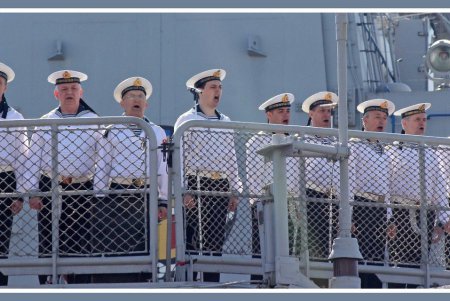В Одессе торжественно отметили 100-летие Военно-Морского флага Украины (фоторепортаж)