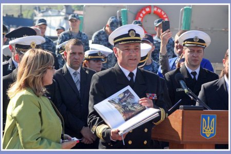 В Одессе торжественно отметили 100-летие Военно-Морского флага Украины (фоторепортаж)