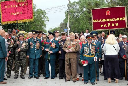 Героическая Одесса отметила не рядовой день – День Победы (фоторепортаж)