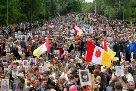 Героическая Одесса отметила не рядовой день – День Победы (фоторепортаж)