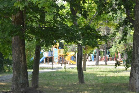 Мэр Одессы проинспектировал работы в парке Победы (фоторепортаж)
