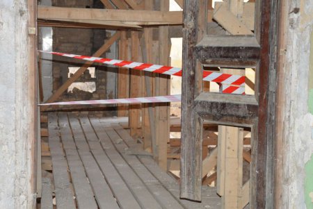 Начались работы по восстановлению Дома Руссова (фоторепортаж)